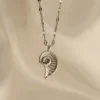 Κοχύλι Σπείρα silver