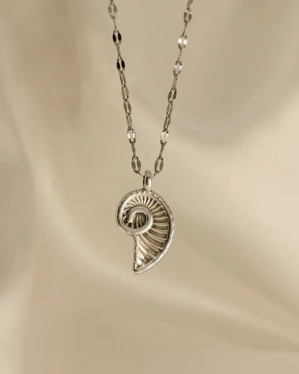 Κοχύλι Σπείρα silver