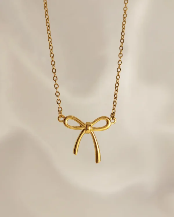 Κολιέ Φιόγκος χρυσό