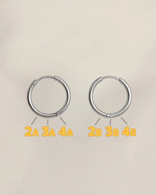 Σκουλαρίκια Ασημένια - Βάση (Charms)