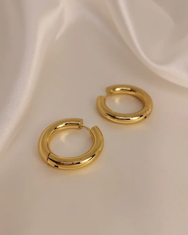 Σκουλαρίκια Κρίκοι Μεγάλοι χρυσά