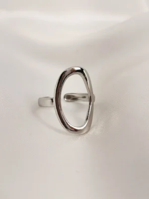 Δαχτυλίδι Οβάλ ασημένιο