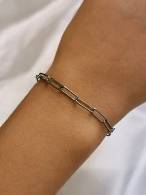 Βραχιόλι Αλυσίδα Κλασική ασημένιο