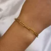 Βραχιόλι Αλυσίδα Κλασική χρυσό