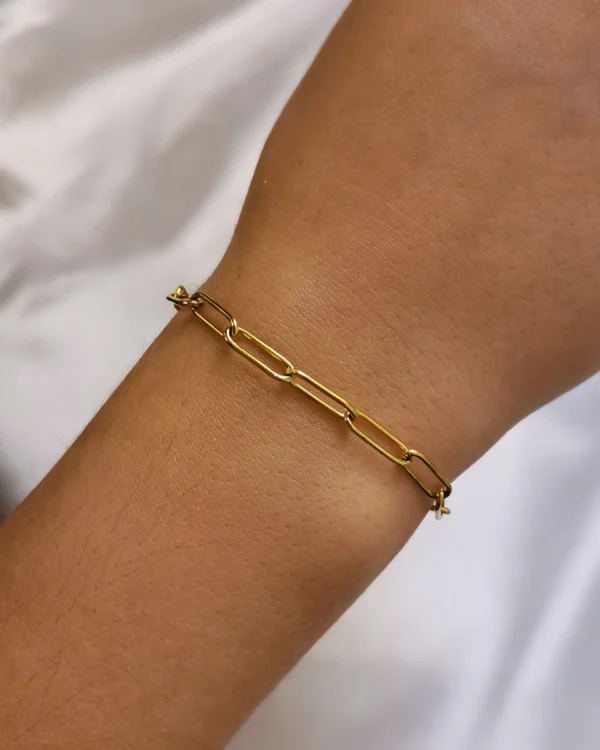 Βραχιόλι Αλυσίδα Κλασική χρυσό