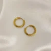 Σκουλαρίκια Κρίκοι Κλασικοί χρυσά
