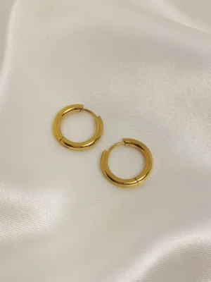 Σκουλαρίκια Κρίκοι Κλασικοί χρυσά
