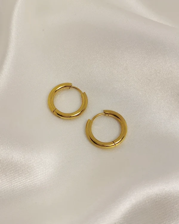 Σκουλαρίκια Κρίκοι Κλασικοί χρυσά