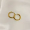 Σκουλαρίκια Κρίκοι Κλασικοί χρυσά