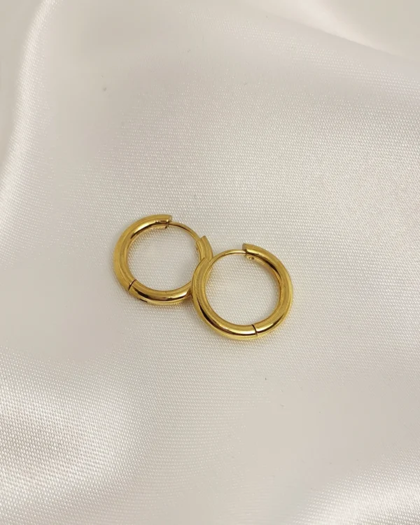 Σκουλαρίκια Κρίκοι Κλασικοί χρυσά
