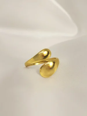 Δαχτυλίδι Διπλό χρυσό