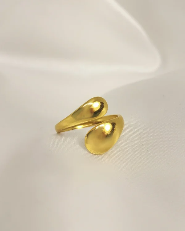 Δαχτυλίδι Διπλό χρυσό