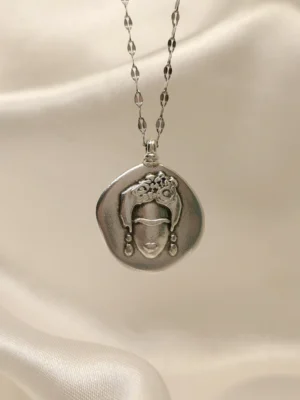 Κολιέ Φρίντα ασημένιο