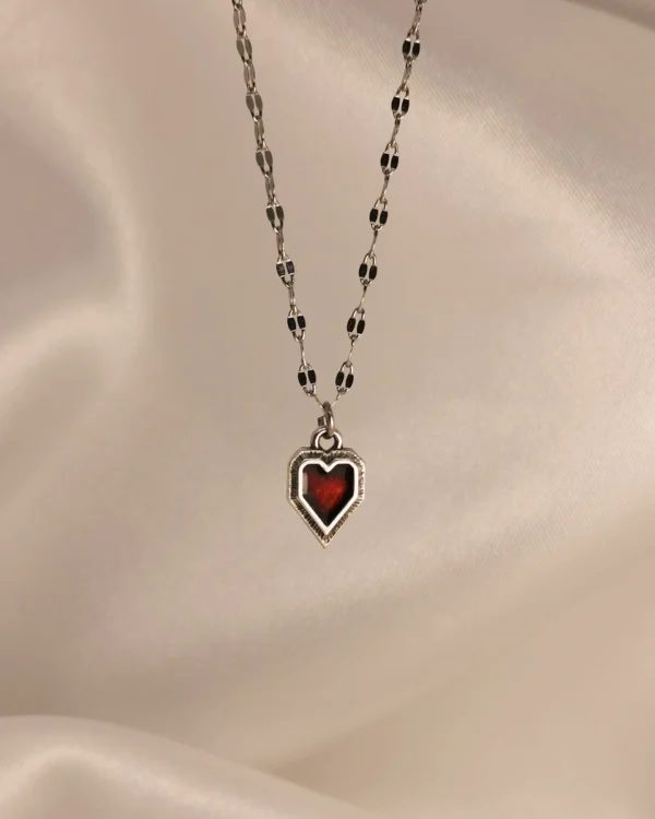 IMG_20250312_131706_result Κολιέ Καρδιά Μπορντό μικρή ασημένιο