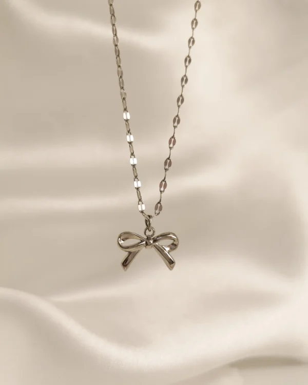 IMG_20250314_132012_result Κολιέ Φιόγκος μικρός ασημένιο