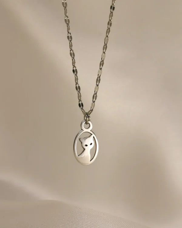 IMG_20250314_171205_result Κολιέ Γάτα ασημένιο