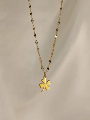 Κολιέ Τριφυλλάκι χρυσό
