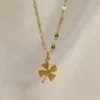 Κολιέ Τριφυλλάκι χρυσό