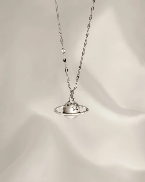 Untitled247_20250402155142_result Κολιέ Πλανήτης ασημένιο