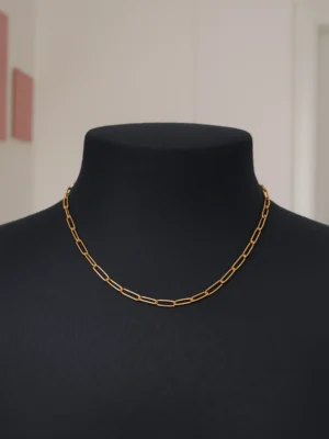 Κολιέ αλυσίδα Κλασική χρυσή
