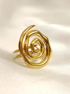 Δαχτυλίδι Σπείρα χρυσό