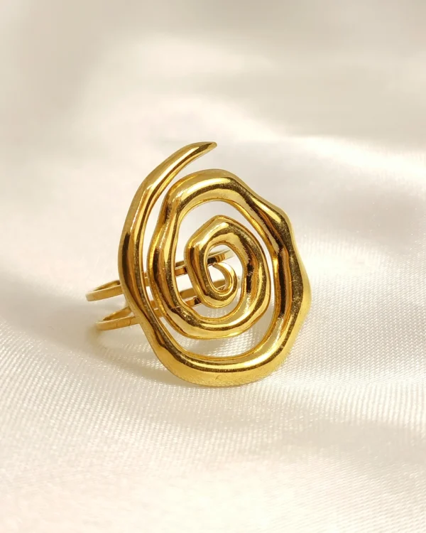 Δαχτυλίδι Σπείρα χρυσό