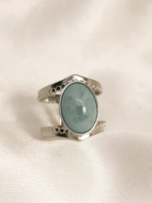 Δαχτυλίδι με Πέτρα ασημένιο