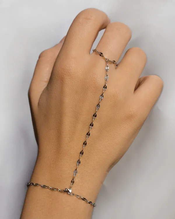Hand Chain ασημένιο