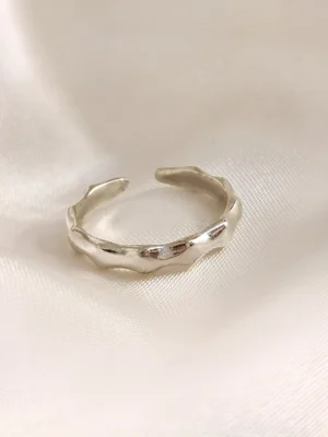 Δαχτυλίδι Βεράκι Απλό ασημένιο